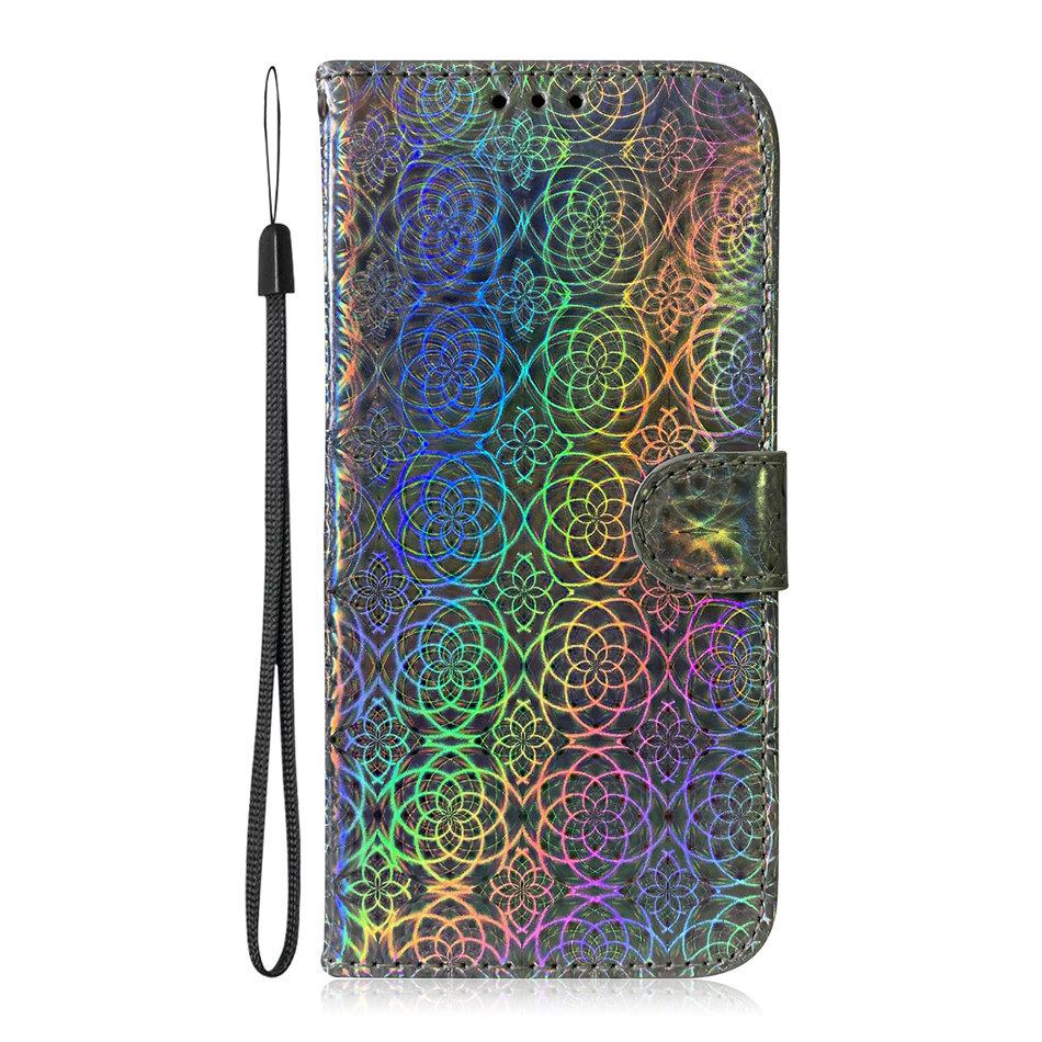 

Discoloration Style Case For Samsung Galaxy S20 Ultra S10E S10 S9 Plus Note 10 Lite A90 5G M30S A71 A50S A51 Wallet Fundas D26F For A90 5G Version срібний