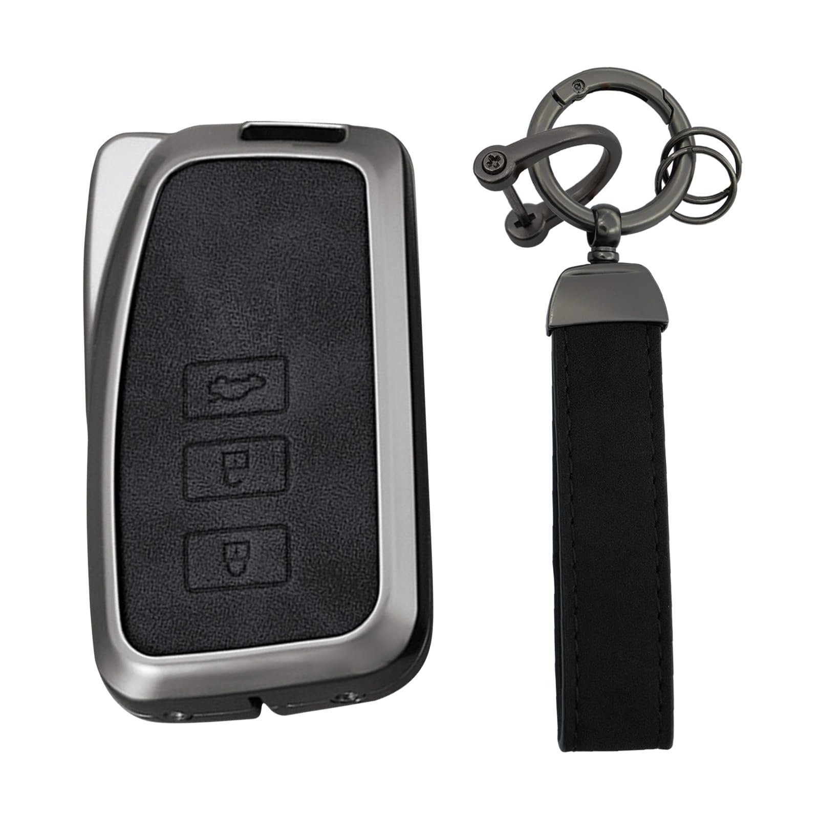 [KUNIO] Lexus exclusive key case smart key chain for car чёрный