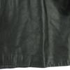 PINORECLUB Veste en cuir longue à manches longues double boutonnage 11 noir Hommes D'occasion