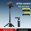 X30 Sports Camera Selfie Stick with One-Button Pop-Open Tripod and Extendable Mount