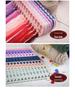 Colored Plastic Thread Organizer for Cross Stitch & Embroidery Floss Management