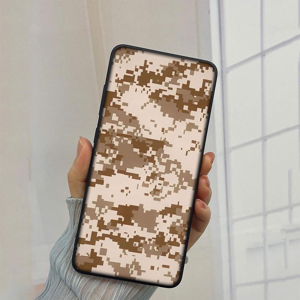 

Camo Pattern Military Army Camouflage Phone Cover for Samsung Galaxy A10 A20 A53 A30 A31 A32 A50 A51 A52 A12 A33 Soft Case Samsung A10S