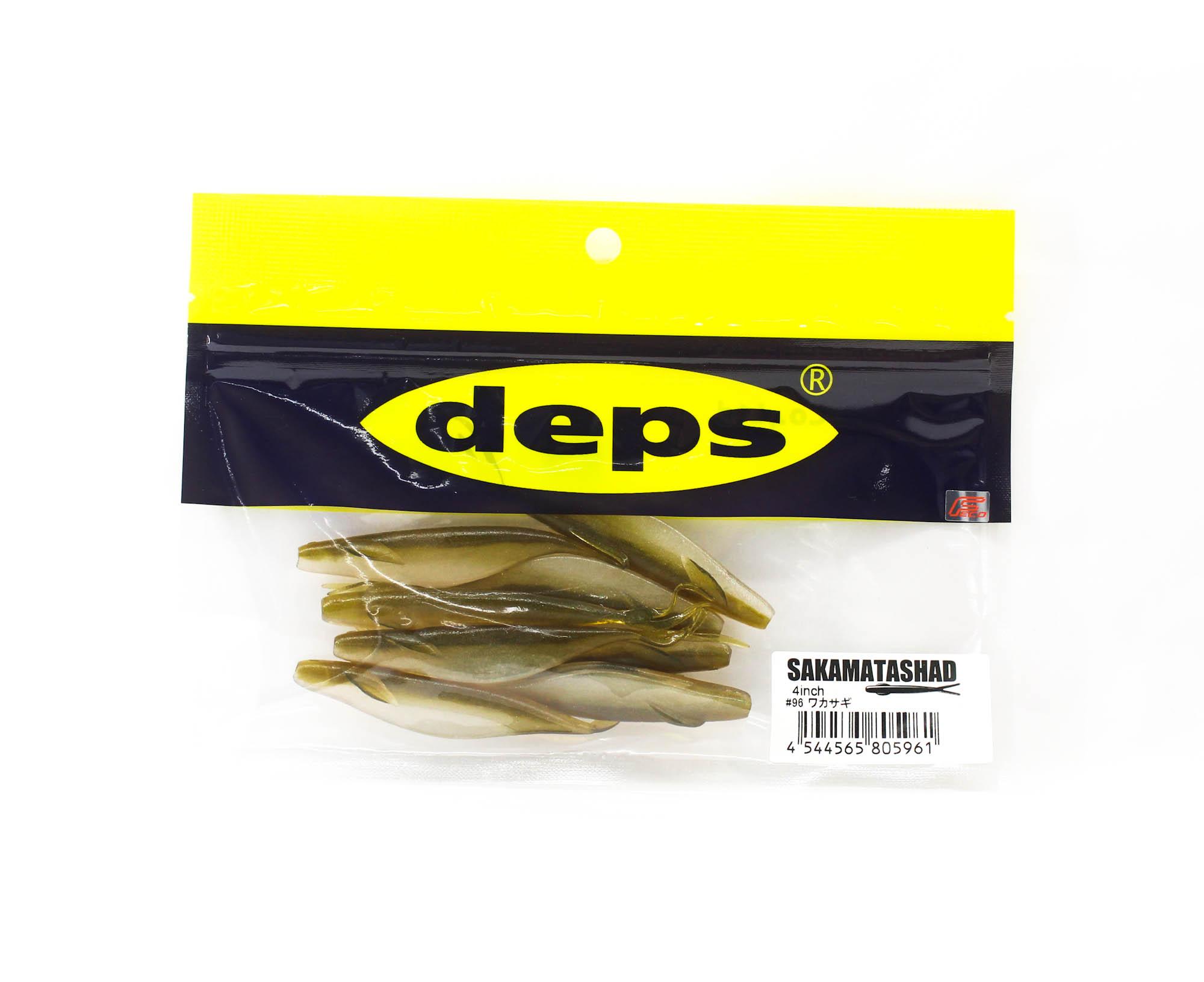Deps Soft Lure Sakamata Shad 4 Inch 96 (5961)