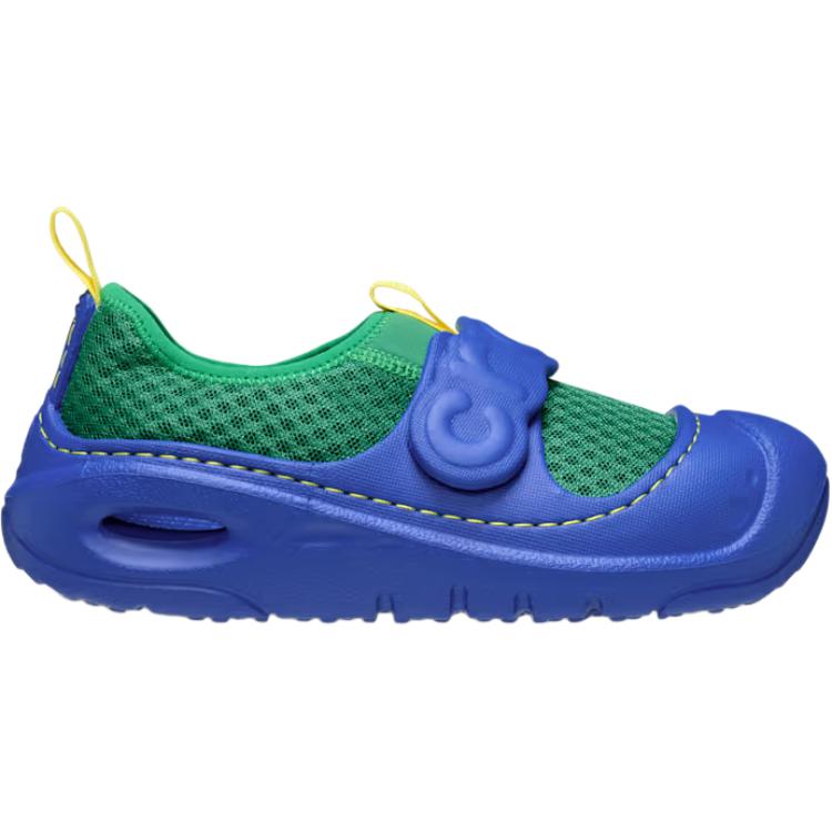 Crocs Swiftwater Splash Bequeme Vielseitige Rutschfeste Langlebige Low-Top Walking Schuhe Babyschuhe Blau Grün 210620-3WH