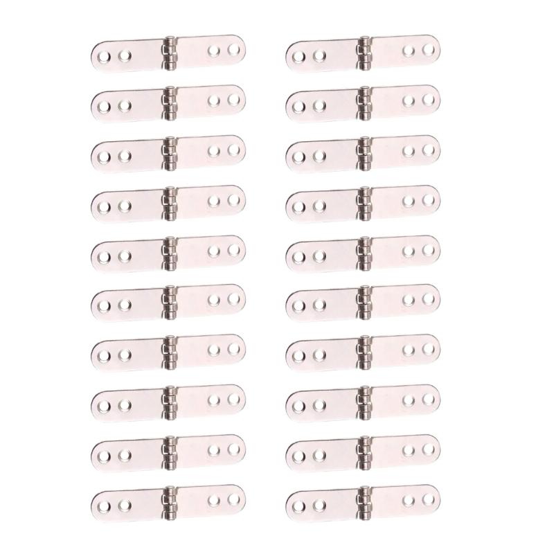 Upgraded Round Foldable Hinges Simple Install Foldable Hinges Furniture Hinges Hardware Hinge 10/20pcs for Furniture 1