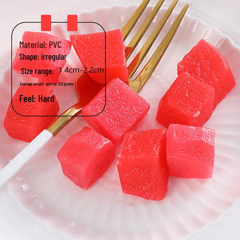 DIY Fruit Pie Materials: Kiwi & Dragon Fruit Play Food Pieces - Handmade Model Ornaments & Props