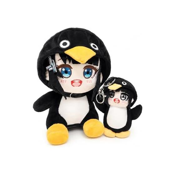 Arknights: Endfield Penguin Plush Toy (Gugagaga Penguin) - Soft Huggable Stuffed Animal with Sound Feature - Perfect Gift for Fans (Standard Type) -