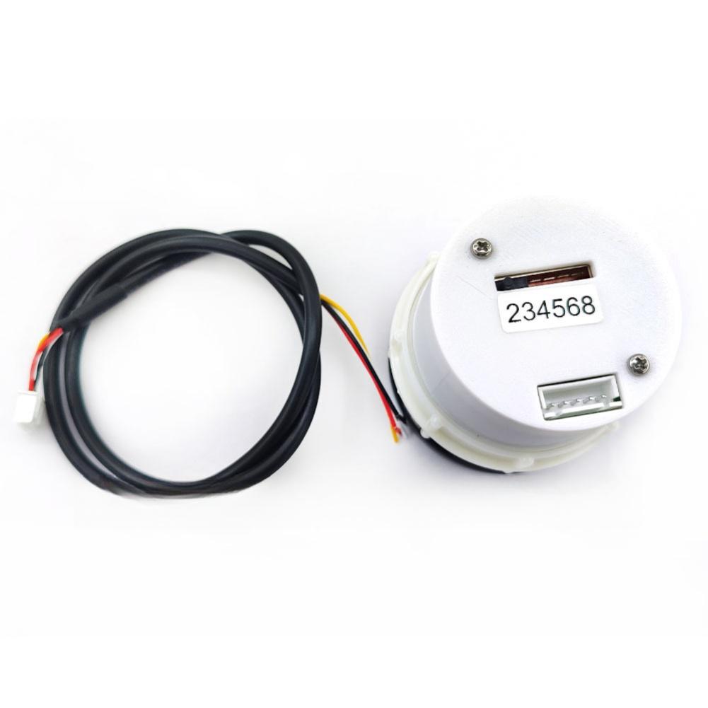 52MM Electric Tachometer 0-8000 RPM for Gas Engines with Compatibility for 2-8 Cylinder Vehicles including Boats and Yachts