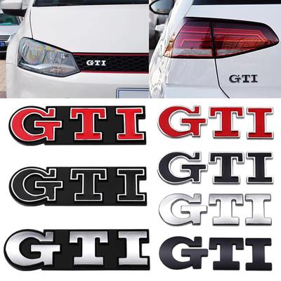 2026 Heiß Für VOLKSWAGEN VW 3D Metall Auto Kofferraum Aufkleber Kühlergrill Logo GTI Emblem Abzeichen Für Volkswagen Polo Golf 4 5 6 7 8 Mk4 Mk5 MK6