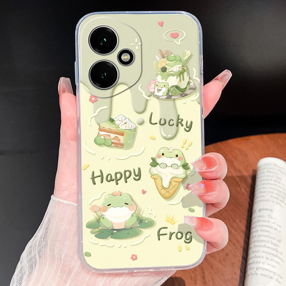 For Honor 400 Pro / 400 Lite / 400 Smart Case Cupid-Angel Soft Clear Slim Silicone Anti Drop Phone Back Covers For Honor400 5G