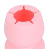 Desktop Storage Cup Soft Silicone Sucker Type Paper Trash Debris Collector Can for Handicrafts Waste