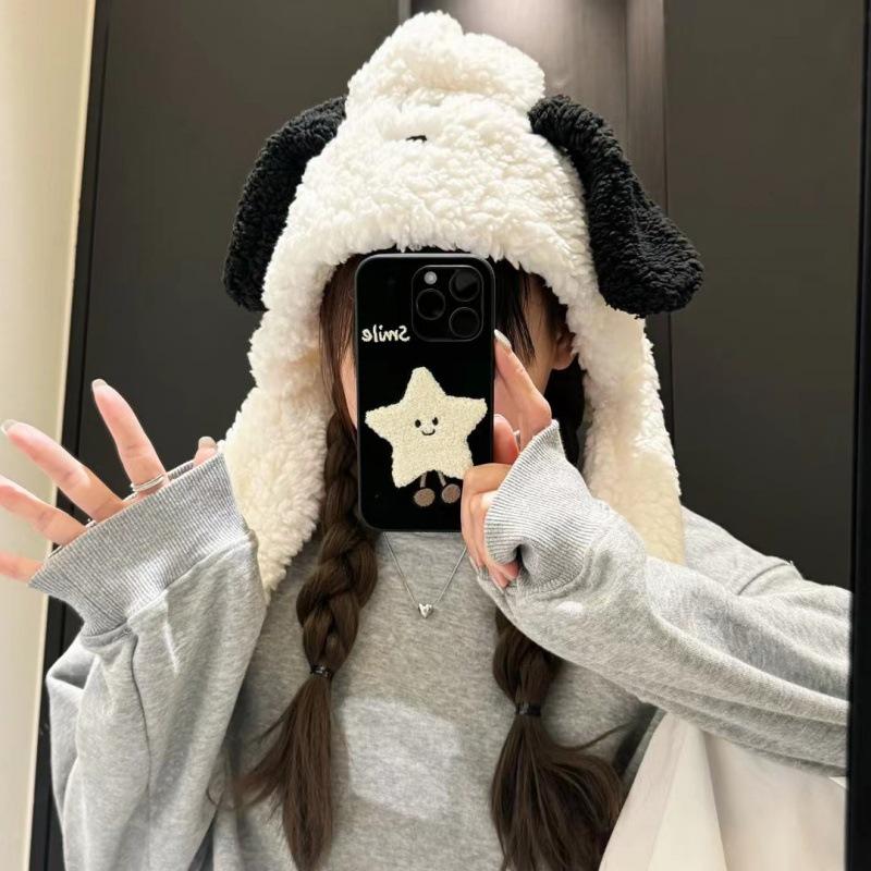 

Autumn & Winter Embroidered Stars & Moon Case for iPhone 17 Pro Max, Apple 16, 15, 14, 13 - Trendy Women s Design iPhone 14 Pro Max