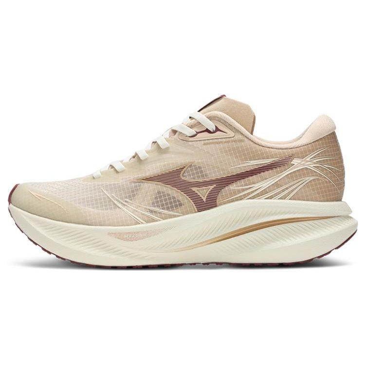 Mizuno PI PLUS Унисекс Низкие Повседневные Кроссовки Белый Красный D1GH240301 44