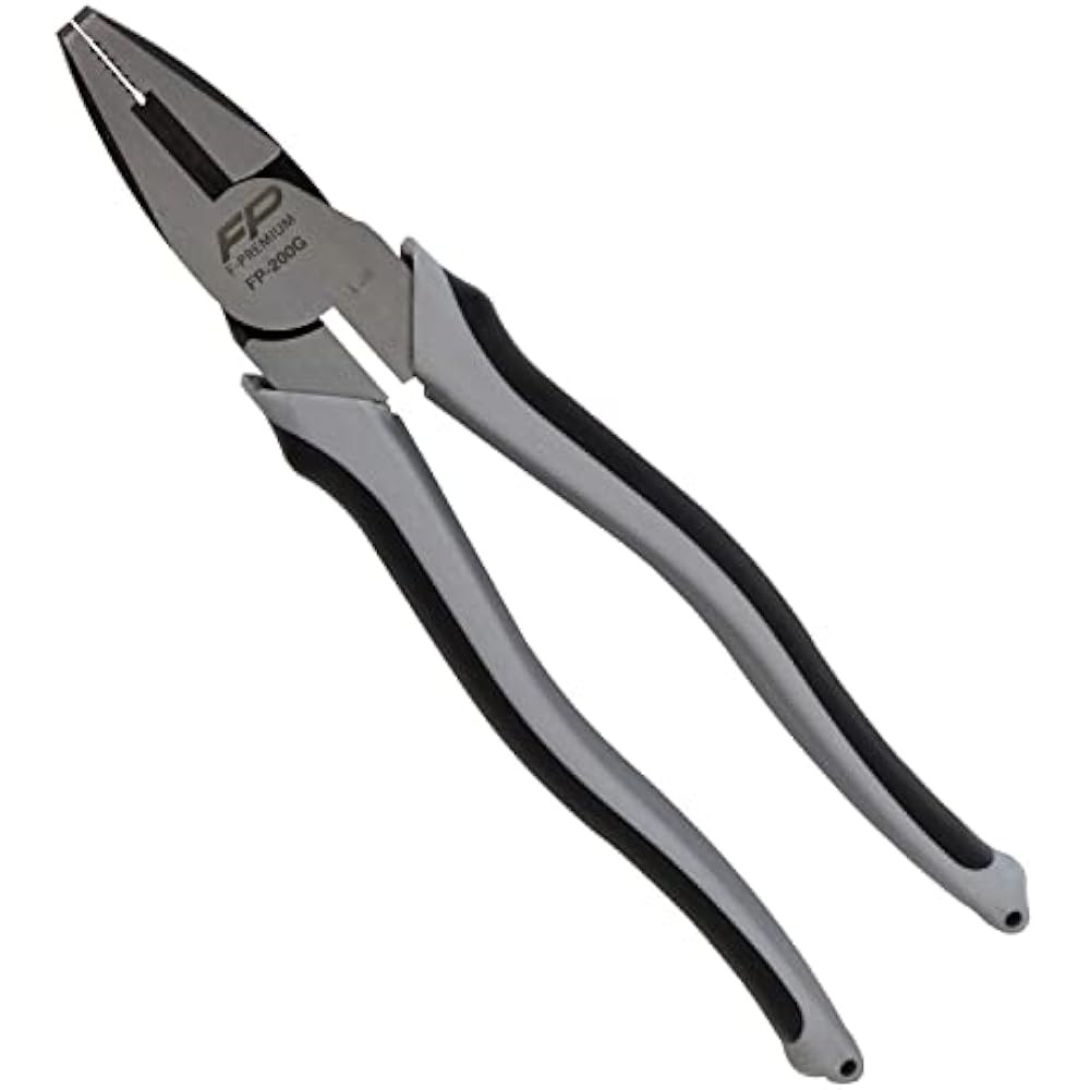 Fujiya (Fujiya) Eccentric Strong Pliers 200mm FP-200G Silver