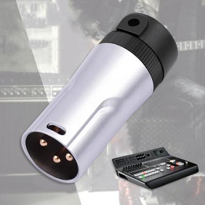Male/Female Compact XLR Microphone Solder Adapter Gold Plated 3 PIN XLR Ends Audio Mic Microphone DMX Plug Jack Socket