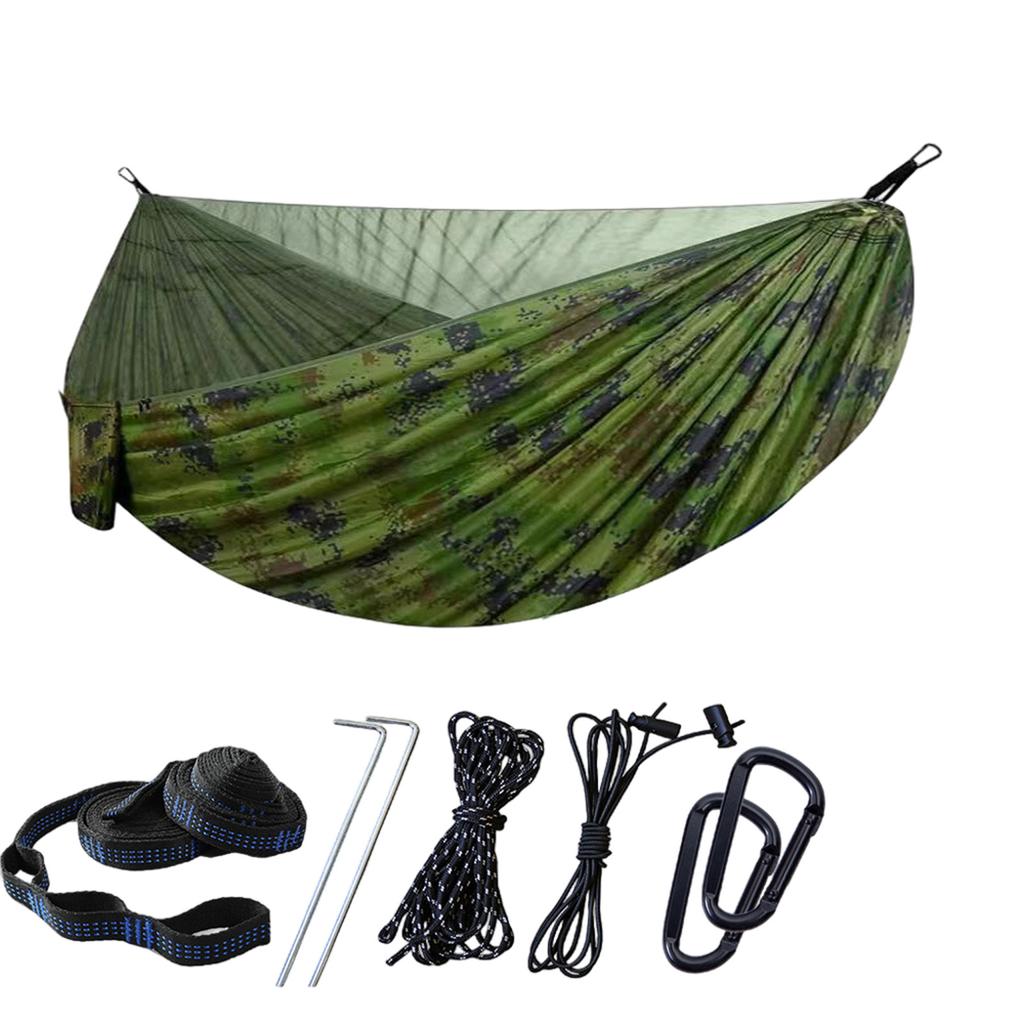 Travel Camping Hammocks Portable Hammocks Outdoor Lightweight Double Nylon Camping Hammock amping Accessories For Outdoor