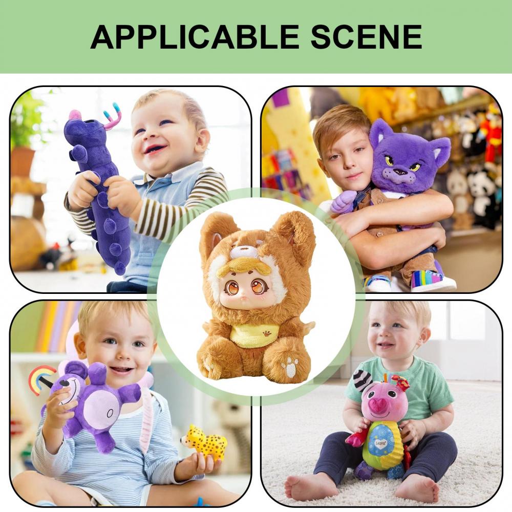 LEEQ 12 Mini Boîtes Aveugles Animaux – Figurines Résine, Styles Aléatoires (chat, Chien, Ours) – Pour Pâques, Anniversaire, Récompenses