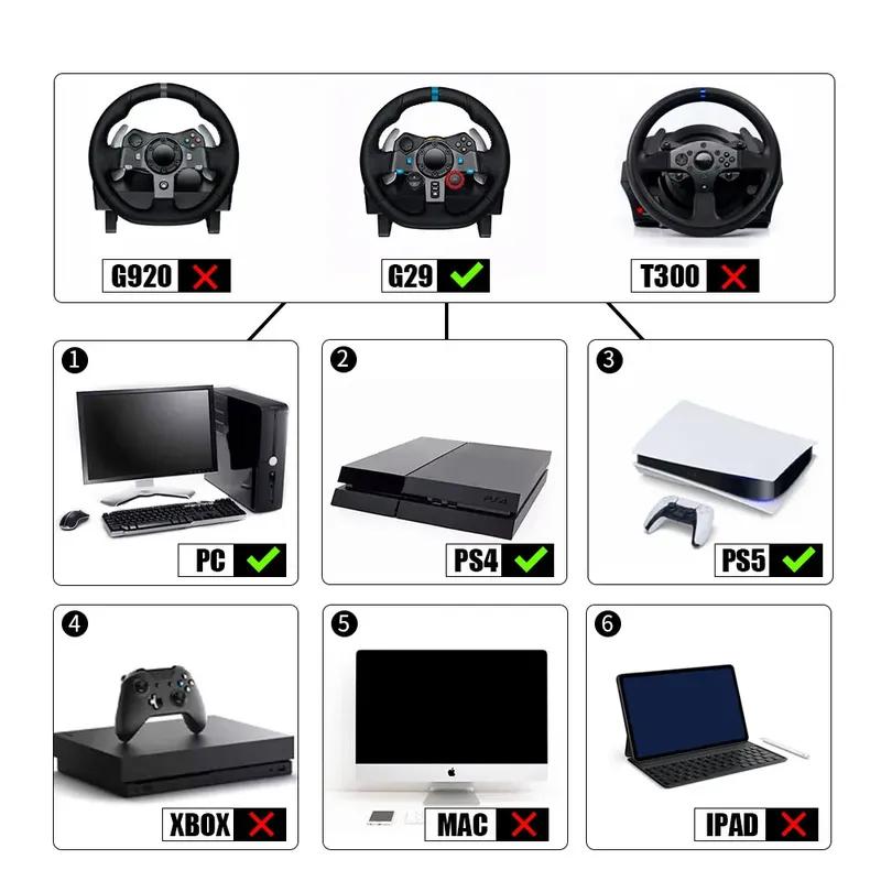 PS4 PS5 PC USB Handbrake For SIM Auto Racing Games G29 Steel & RALLY Adjustable For PC Windows DIRT RALLY