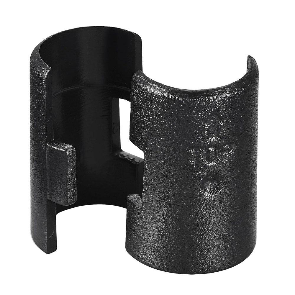 4*2*2cm/1.58*0.78*0.78inch Plastic Clip Sliver Wire Shelf Clips Metal Buckle  Storage Rack