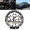 AC Air Vent Heater Interior Silver Chrome Outer Ring CL3Z‑19893‑EA Fit for Ford F‑150 2012‑2014