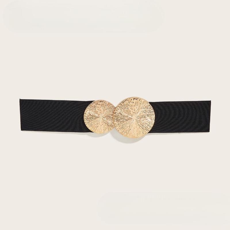 Dress Waist Seal Women's High-end Sense Matching Skirt Belt Waist Decoration Waist Accessories Fashion Elastic Wide