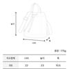 KANGOL Nylon Bucket Bag Light Blue 3392