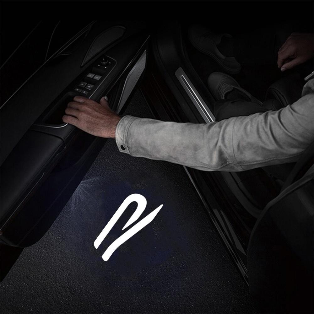 For VW Car Door Welcome Light Logo Projector Lights Accessories for Volkswagen Rline R Passat GOLF 4 5 6 7 8 GTI POLO Touareg