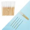 60 Count Cotton Swabs Soft Tip Wooden Handles Multipurpose Thicken Safety Long Cotton Tipped Applicators 8cm