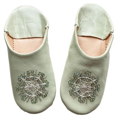Babouche Stella Lime LL [dear Morocco] // // (26 Cm)
