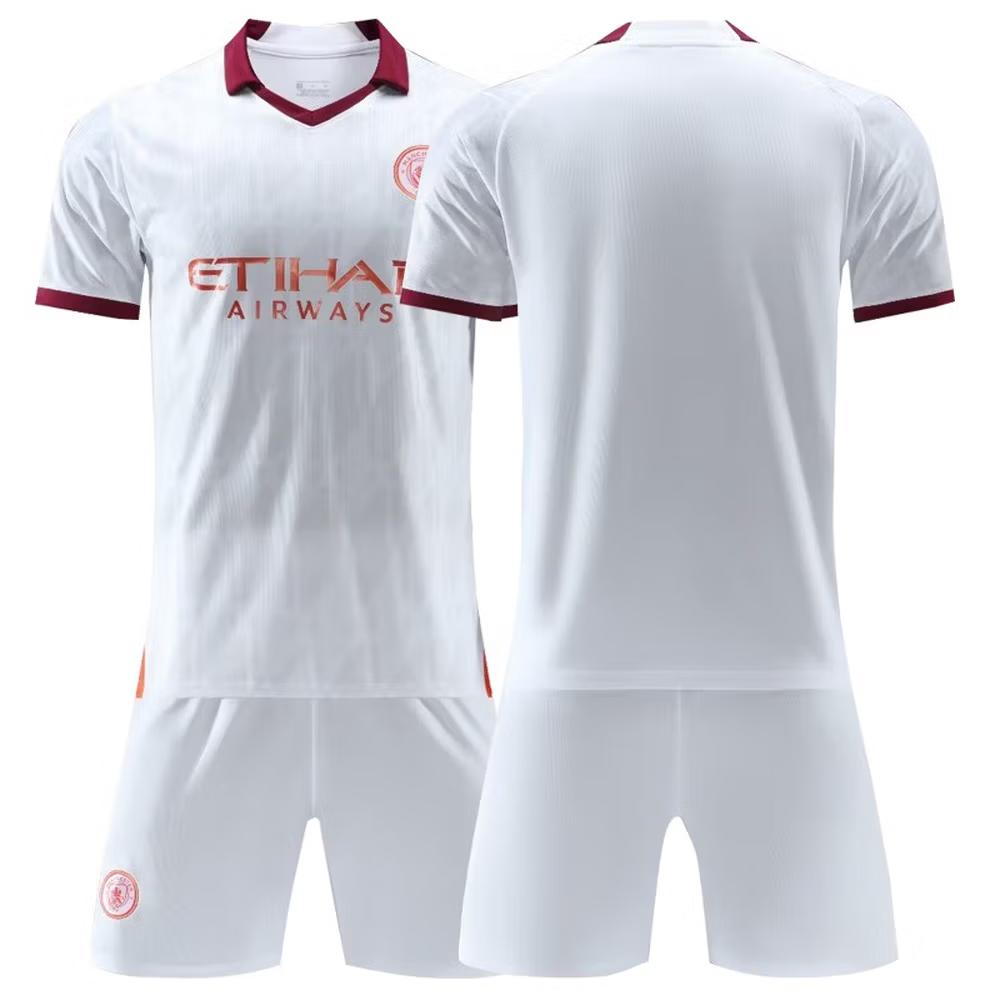 2023-2024 Man City Away White Jersey 28