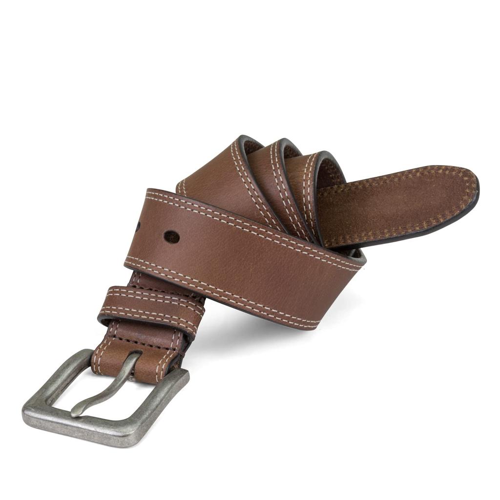 Timberland 38mm Boot Leather Belt Brown 52