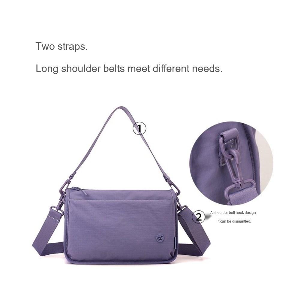 Women Large Capacity Oxford Crossbody Bag with Adjustable Strap for Daily Commute