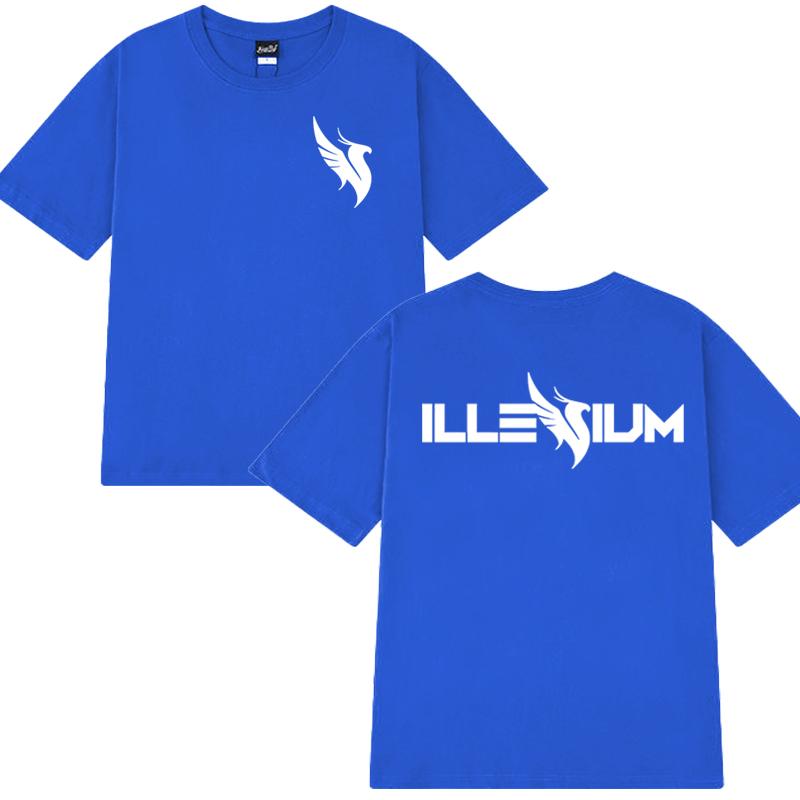 High Quality Illenium Dj Music Double Sided Printed Short Sleeve T-shirts 2025 Men Women Trend Casual T Shirt Unisex Cotton Tops