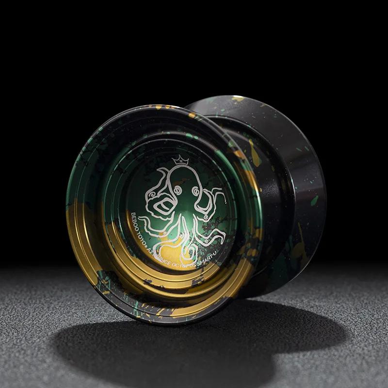 Yoyo Professional Magic yoyo Metal Yoyo With 10 Ball Bearing Alloy Aluminum High Speed Unresponsive Yo Yo Classic Toys For Kids