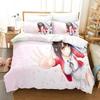 3D Print Anime Saekano Megumi Kato Bedding Set Bedroom Soft Modern Bedspreads Comefortable Duvet Cover Quilt Cover Pillowcase