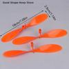 Pack of 10, 180mm Rubber Band Propellers for Model Aircraft; Essential for Student Airplane Projects