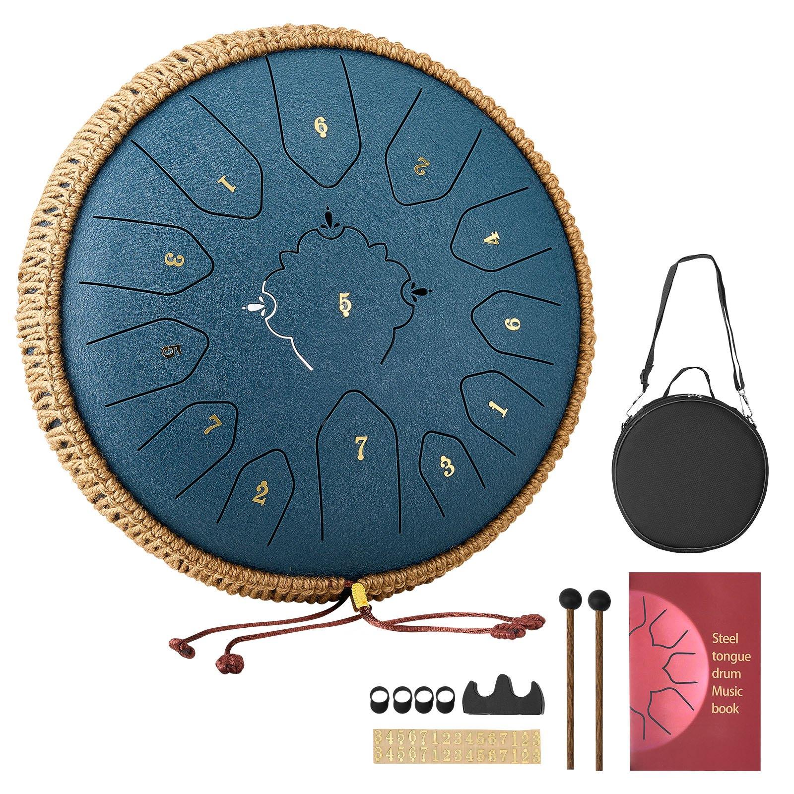 VEVOR Steel Tongue Drum, 30.5cm