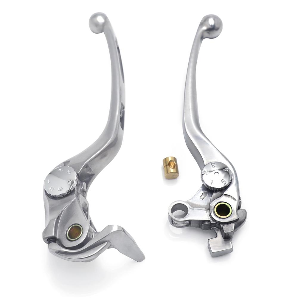Brake Clutch Hand Levers for Suzuki GSX-R 1000 2007-2008 Silver Aftermarket Motorcycle Parts & Accessories