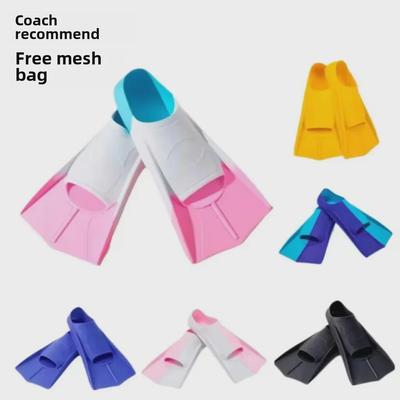 Pinne da Allenamento da Nuoto in Silicone Unisex per Bambini e Adulti
