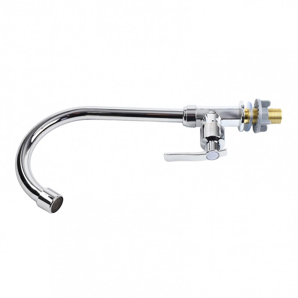 Koupelnová baterie Ohnutá Studená voda Plast Ocel Pokovování