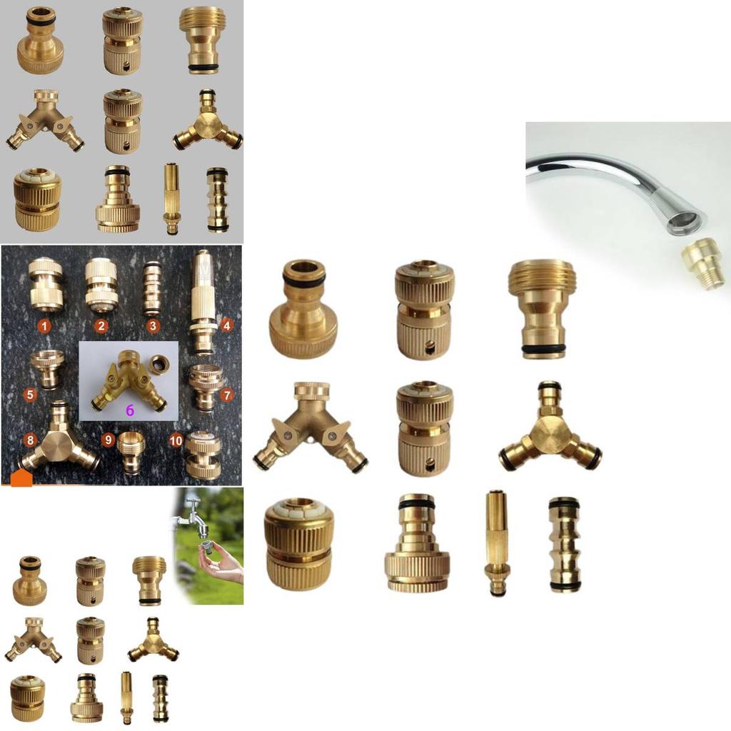 High-durability Brass Quick Connect Fitting For Car Wash Garden Tools And Hoses