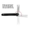 Deck Rails Cleat T Slot Nuts Bed Metal Threaded Tie Down Anchors Rings for Truck Pickup