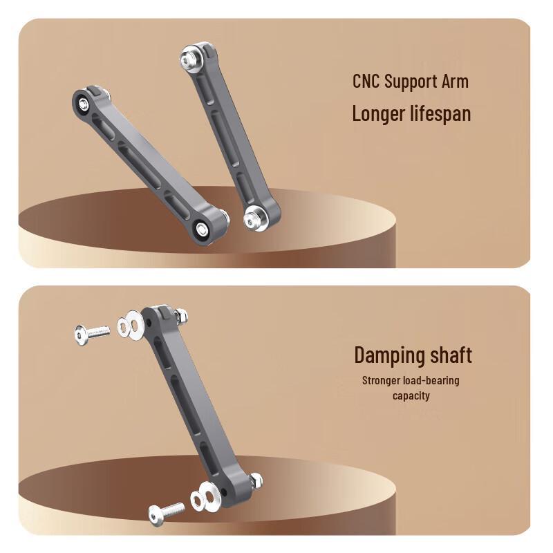 ATSCORE Ergonomic Carbon Steel Laptop Stand