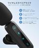 New Lapel Wireless Lapel Microphone Compatible with Simultaneous Use for Two Instant LED Noise Automatic Quiet Reverb Instant 7 Hours of Continuous