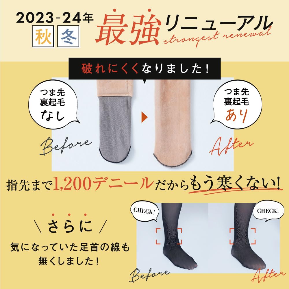Belmise Official Heat Plus Compression Tights for Weight Loss Leggings, Women's Fleece-Lined (JP, Alphabet, L, 3, Black)