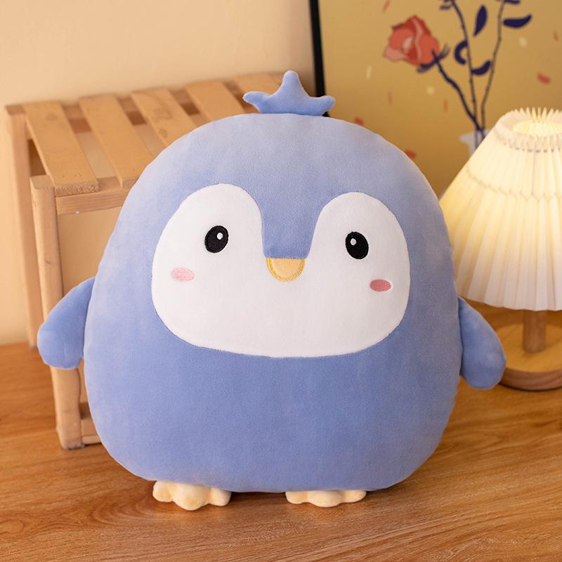 Kawaii Animals Plush Pillow Cuddly Squish Dinosaur Penguin Pig Rabbit Cat Panda Zoo Animal Soft Plush Peluche Kids Gift
