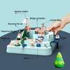4 Cars Rail Car Train Track Toys For Kids Montessori Boys Girls Xmas Gifts Racing Cars Mechanical Adventure Brain Table Game