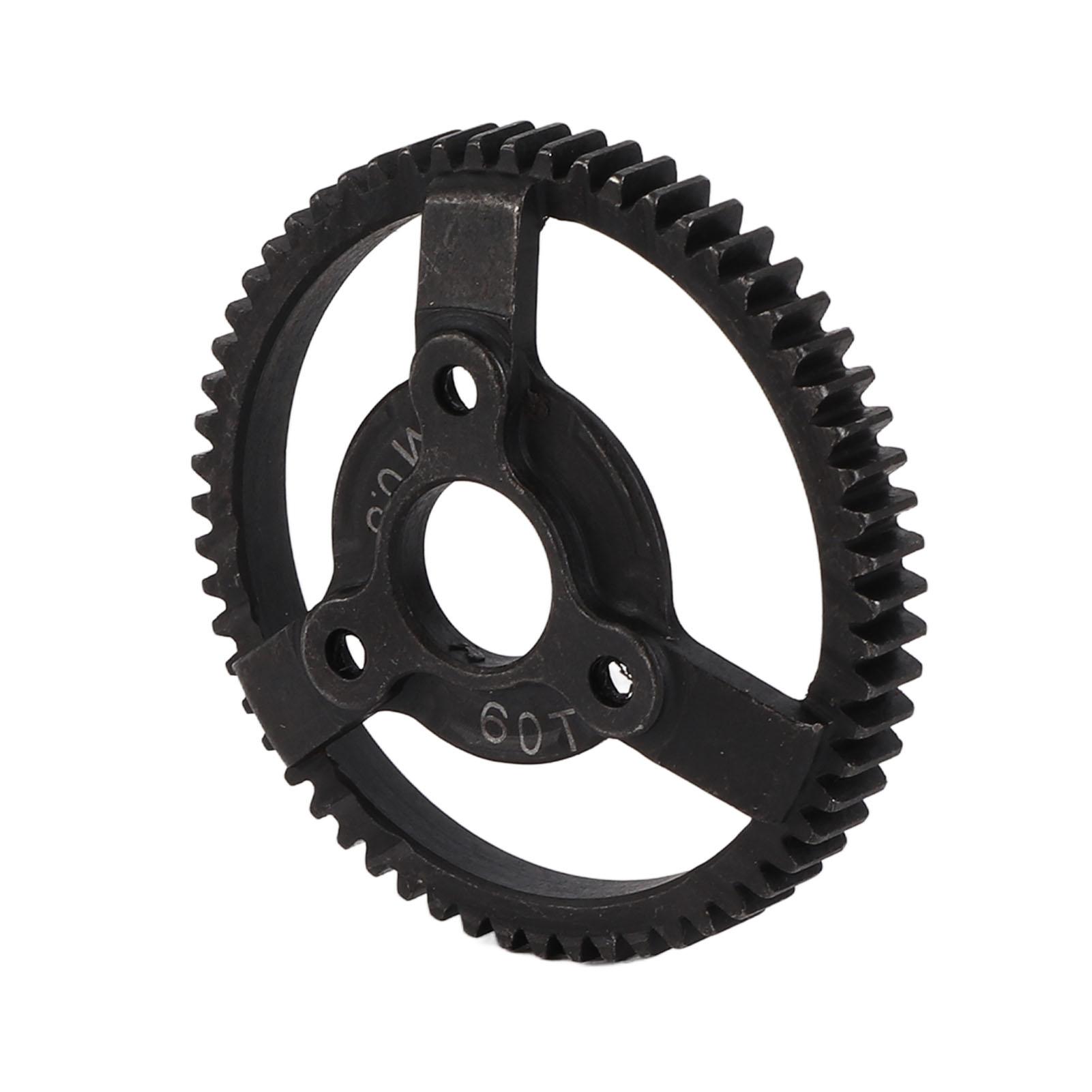 

RC Car Steel Spur Gear 32P 0.8M Steel Spur Gear Replacement for Traxxas Slash 1 10 2WD 60T