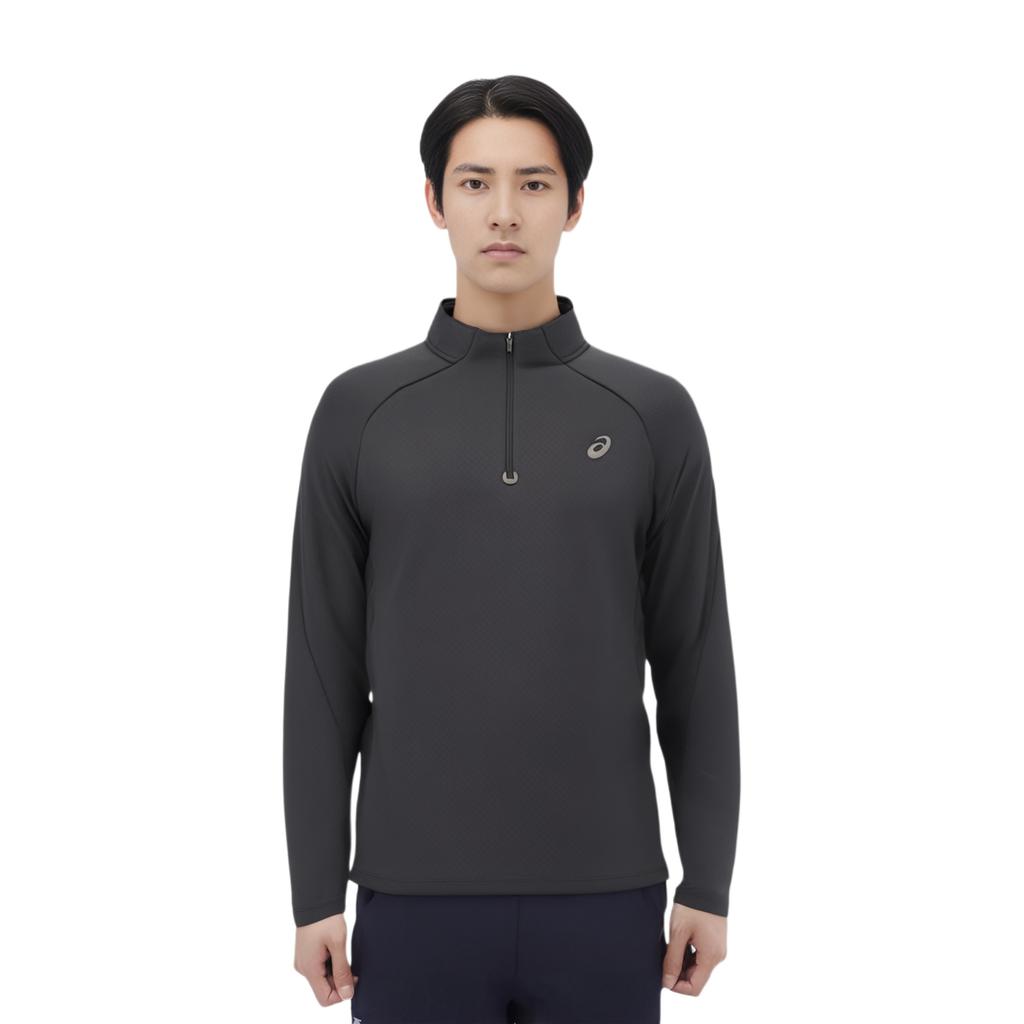 ASICS Comfortable Stand Collar Warm Long Sleeve T-Shirt Men Tops 2011D476-001