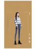 Women's High Waist Fleece-Lined Skinny Jeans